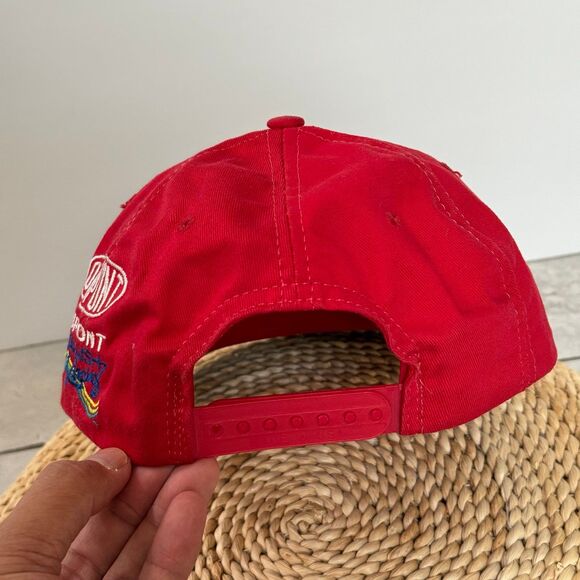Vintage Jeff Gordon Hat Snapback 1995 Winston Cup Champion Red Black Cap USA - Picture 4 of 8